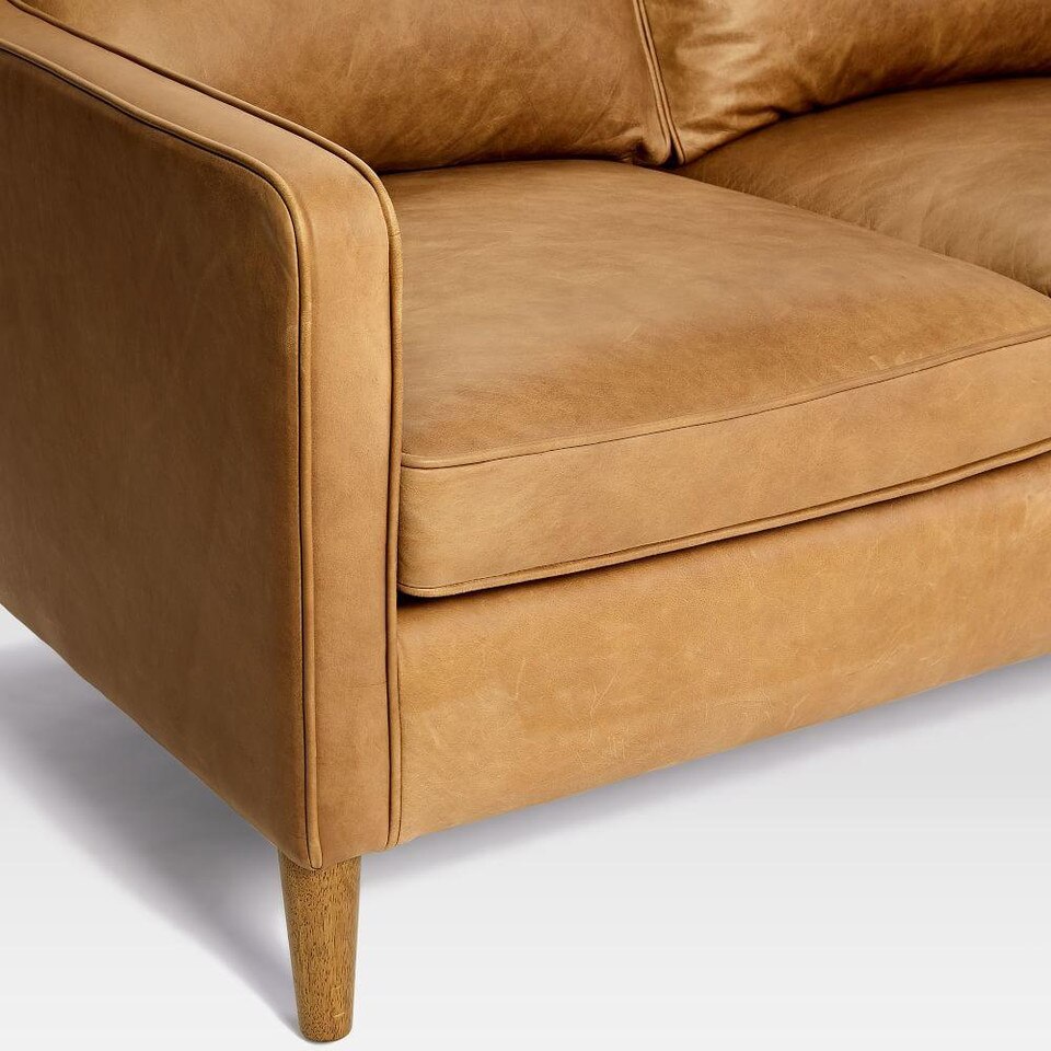 Hamilton Leather Sofa west elm Australia